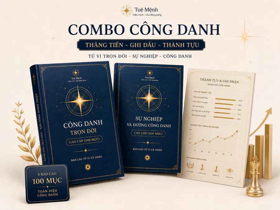Combo Công Danh — Trọn đời + Sự nghiệp